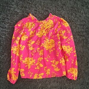Vibrant floral top